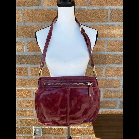 Rafe patent red handbag - Picture 10 of 16